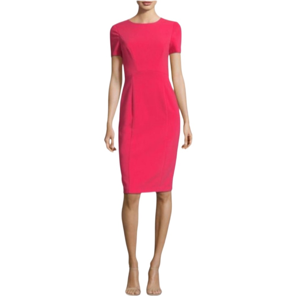 ANTONIO MELANI Pink Midi Dress